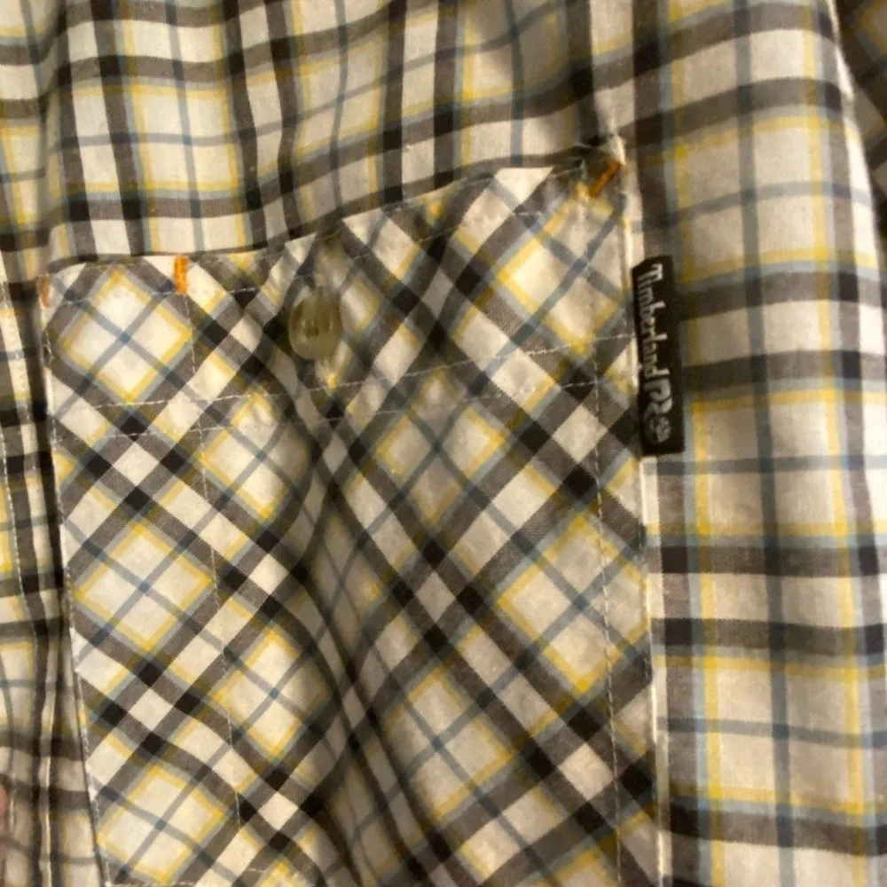 Men's Timberland Pro Flex Plaid Short Sleeve Shirt